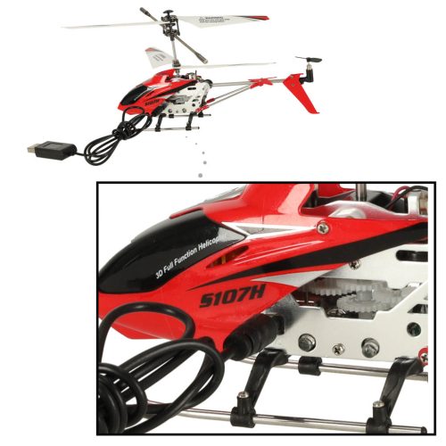 SYMA S107H RC helikopter 2.4GHz RTF piros