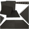 Gyermek habszivacs szőnyeg puzzle fekete 60x60 4db