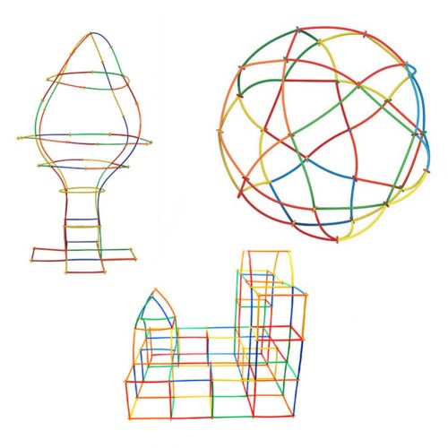 Építőszalma építőkockák BOX 700el