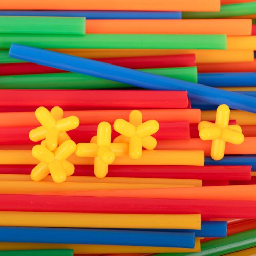 Építőszalma építőkockák BOX 700el