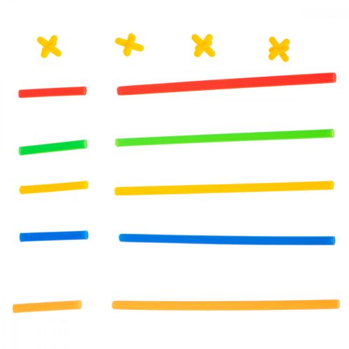 Építőszalma építőkockák BOX 700el