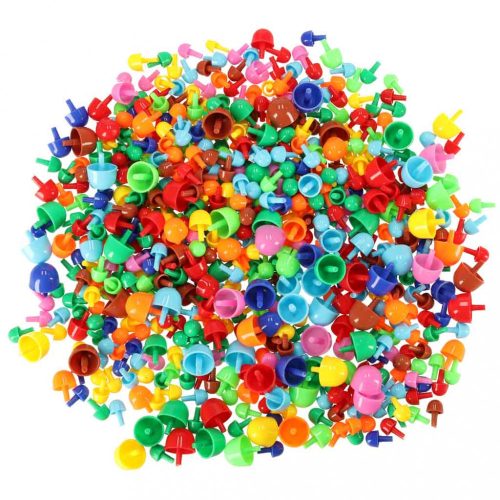 Puzzle tűk gombák + varrni tanulás készlet 603el