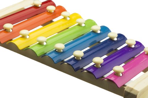 Színes oktatási fa dulcimer