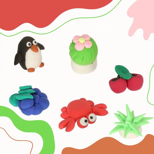 Magic marshmallow 24x10g színek + tartozékok doboza