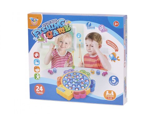 Családi halfogó játék, 24 hallal