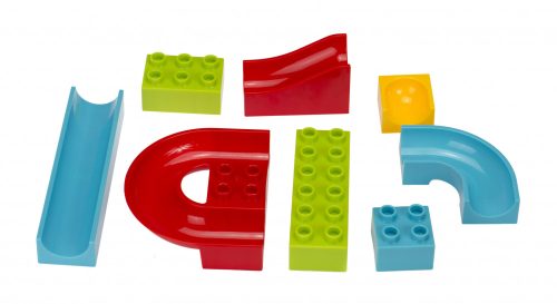 Oktatási blokkok labdapálya labirintus labodrome 48db 73db