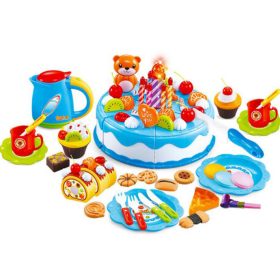 Születésnapi torta vágás konyha 80 el. Kék