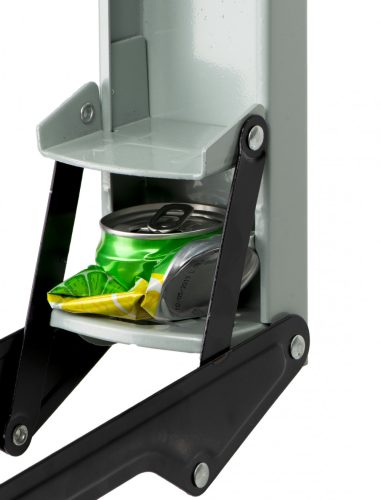 Függő zúzógép dobozok és palackok számára