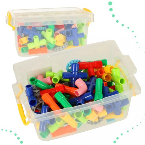 Oktatási téglák - Vízvezetékek tartozékokkal 84el.