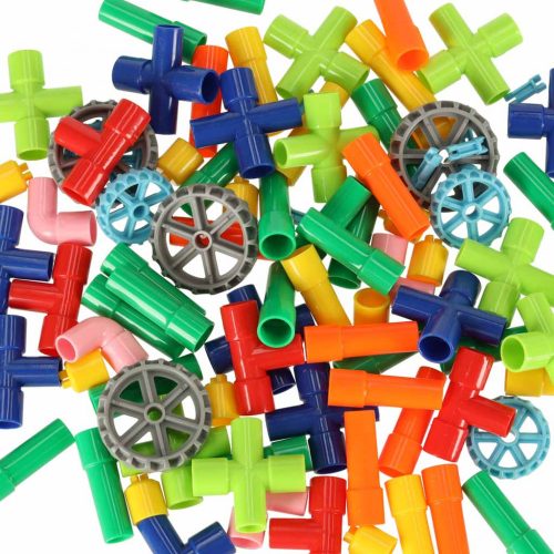 Oktatási téglák - Vízvezetékek tartozékokkal 84el.