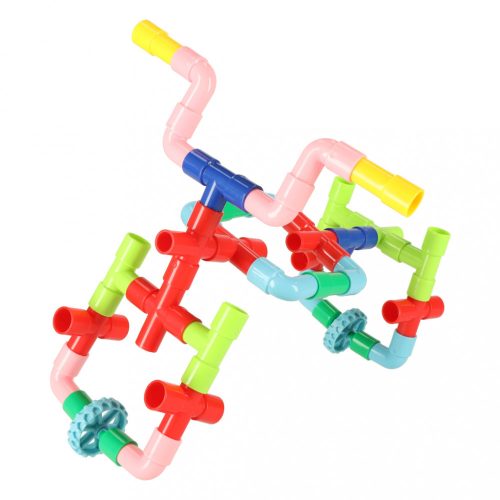 Oktatási téglák - Vízvezetékek tartozékokkal 84el.