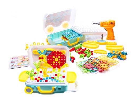 Csavarhúzó fúrószerkezet 258 elem