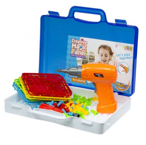 Csavarhúzó fúró csavarhúzó építőkocka 151 el.ements