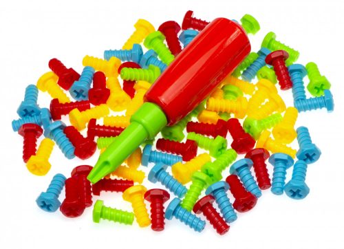 Csavarhúzó fúró csavarhúzó építőkocka 151 el.ements