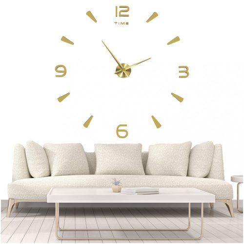 Falióra nagy 80-120cm arany 4 számjegyű arany falióra