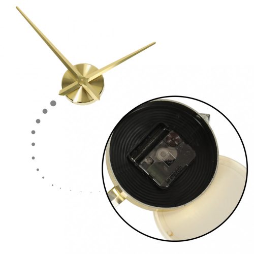 Falióra nagy 80-120cm arany 4 számjegyű arany falióra