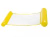 Felfújható matrac úszó szék sárga víz függőágy