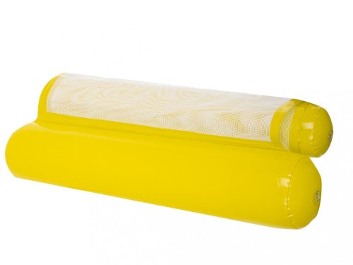 Felfújható matrac úszó szék sárga víz függőágy