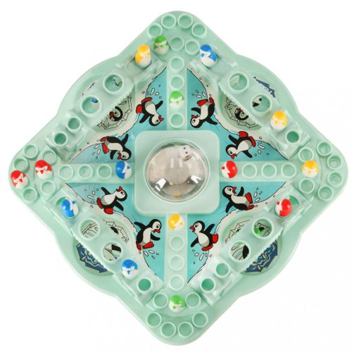 Családi játék pingvin verseny jég chinoiserie