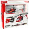 SYMA S5 RC helikopter 3CH piros