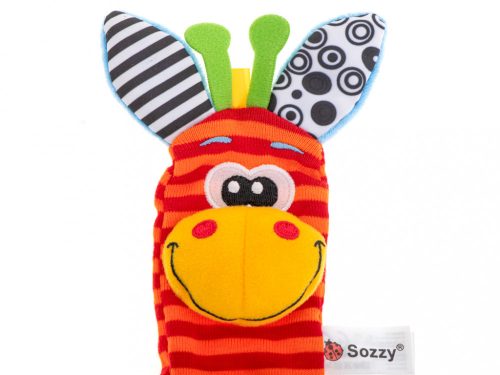 Csörgő játék lábzokni 2db.