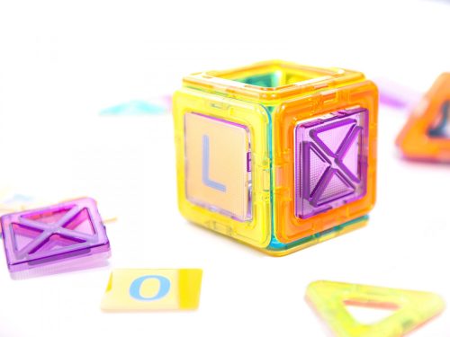 Színes mágneses blokkok MAGICAL MAGNET 20 PUH