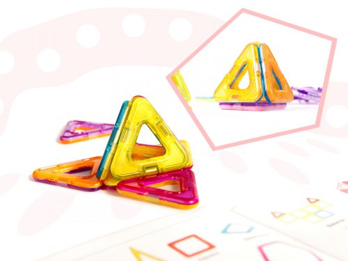 Színes mágneses blokkok MAGICAL MAGNET 40 PUH