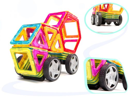 Színes mágneses blokkok MAGICAL MAGNET 40 PUH