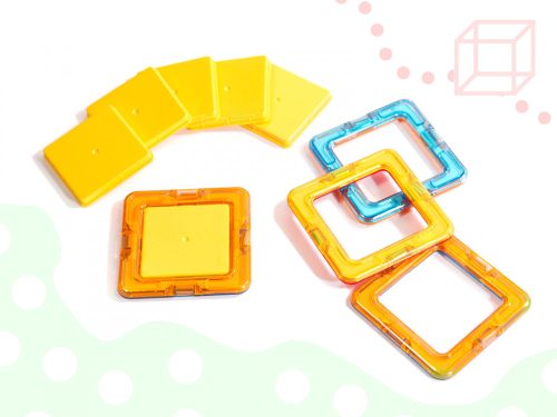 Színes mágneses blokkok MAGICAL MAGNET 40 PUH