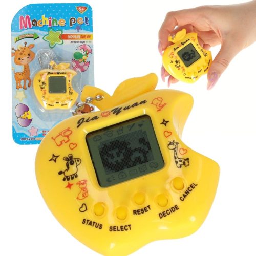 Tamagotchi játék elektronikus játék alma sárga