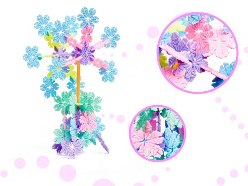 Térbeli ostyák csillagok hópelyhek oktatási blokkok 700el