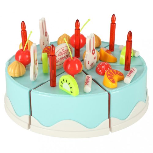 Születésnapi torta vágás konyha 75 el. kék