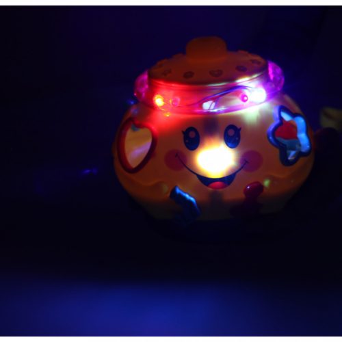 Zenélő pot blokk játszó sorter sárga